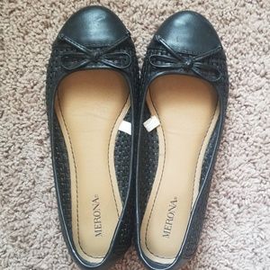 Merona Black Flats